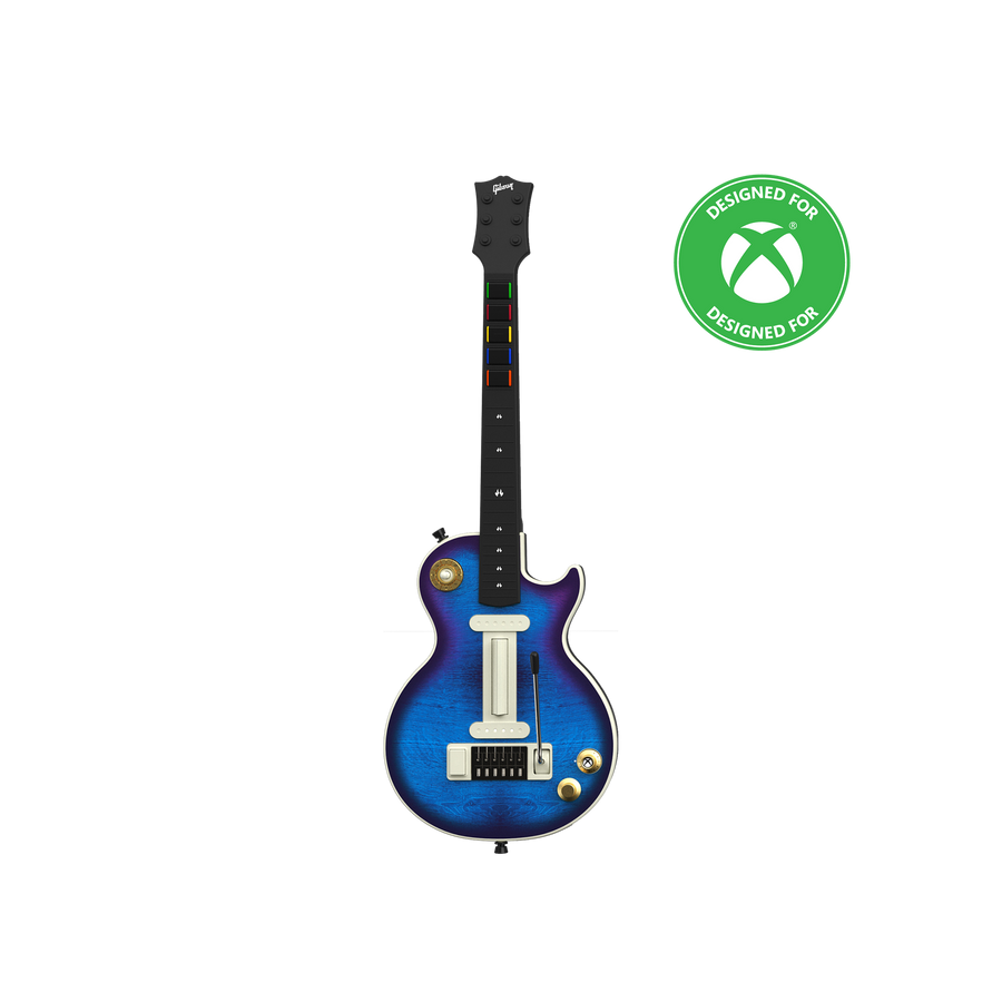 CRKD Gibson Les Paul Blueberry Burst Pro Edition — Xbox & PC guitar controller