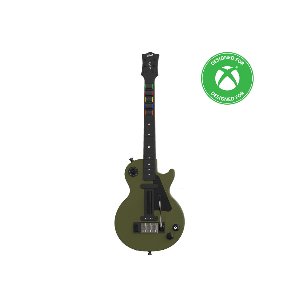 CRKD Gibson Les Paul Olive Drab Pro Edition — Xbox & PC guitar controller