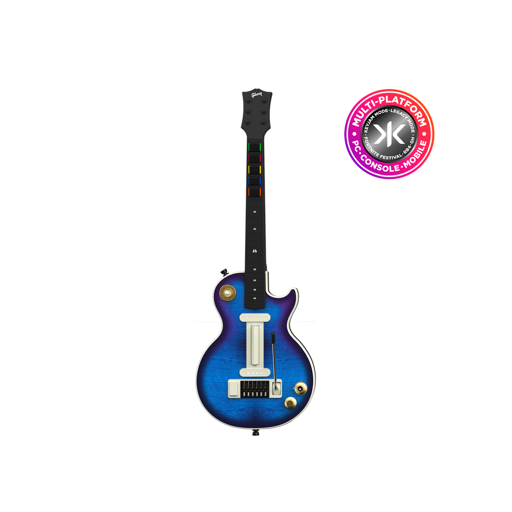CRKD Gibson Les Paul Blueberry Burst Pro Edition — Multi-platform guitar controller