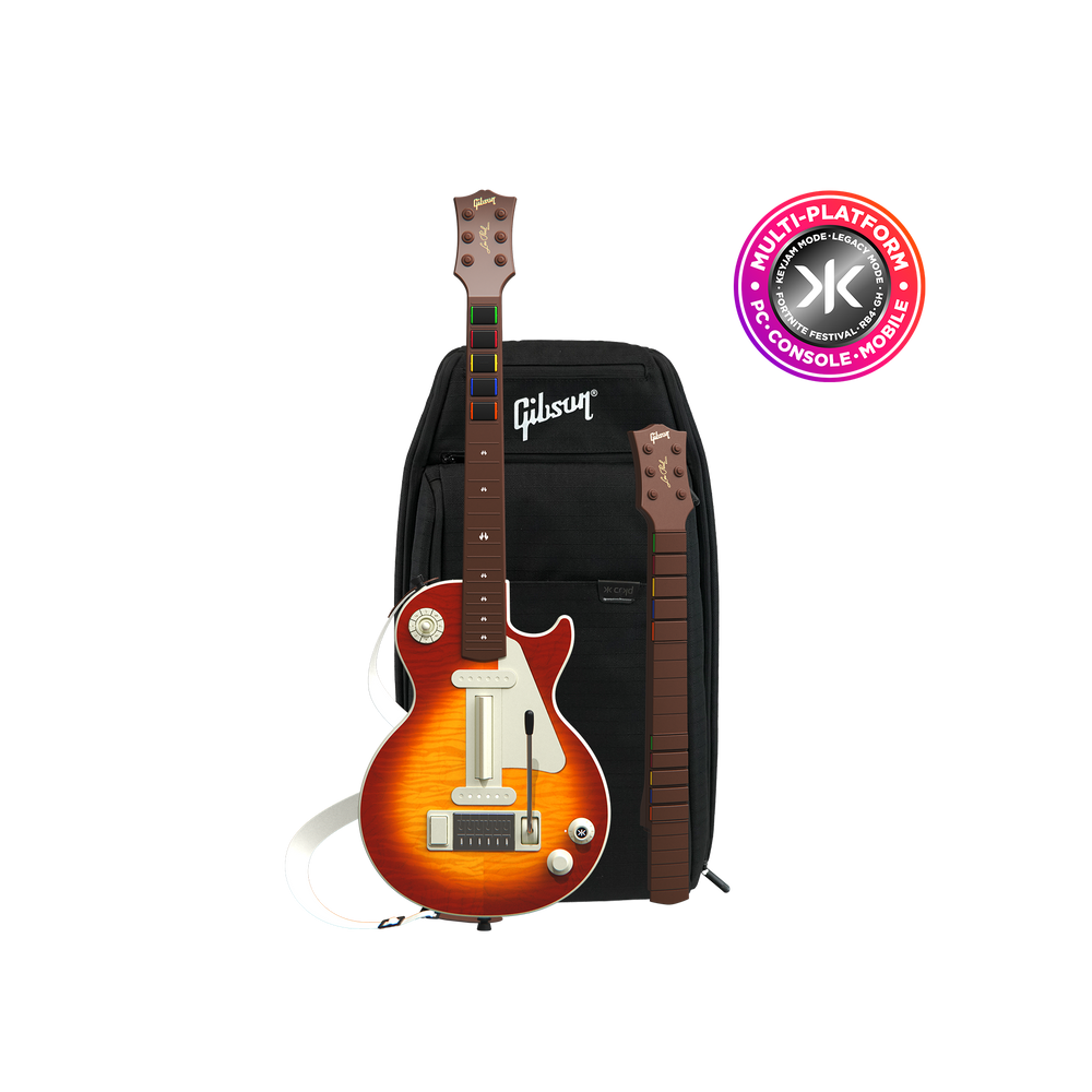 CRKD Gibson Les Paul Cherry Sunburst Pro Edition  Collectors Bundle — Multi-platform guitar controller